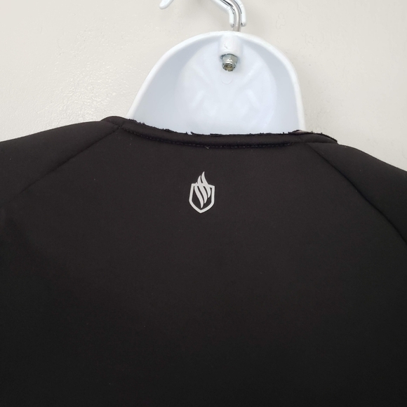 Fortress Womens Large Black Puffer Coat BasePro 1/4 Zip Quarter All Weather Gear - Picture 7 of 9